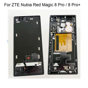 1PC Išbandyti Geras LCD Turėtojo Ekrano Priekinis Rėmas ZTE Nubija Raudonoji Magija 8 Pro 