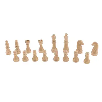 MagiDeal 16 Vienetų Pakeisti Plastikiniai Šachmatų/Chessman Nustatyti, smėlio Gimtadienio Dovana Šaliai Tiekia Tarptautinės Šachmatų Rinkinį