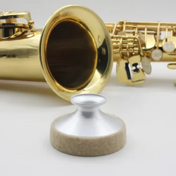 Lengva Įdiegti Šviesos svorio Aliuminio Viskozė Saksofonas Išjungti triukšmo Slopintuvas Didelio Žingsnio Tenoras Alto Sax