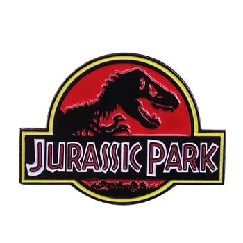Juros periodo Parkas Logotipas Pin Ženklelis Steven spielberg ' s Kino Šedevras Atnešė Dinozaurų Atgal Nuo Išnykimo Ant Didelis Ekranas!