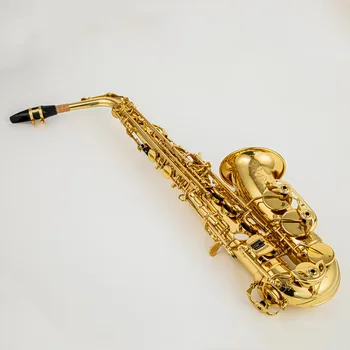Prancūzijos Axos Seles Eb Alto Saksofono Melodija Naują Atvykimo Žalvario, Aukso Lako Muzikos instrumentų E-Butas Sax su Byla Priedai