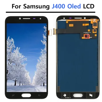 5.5 Colių 100% Patikrintas SAMSUNG Galaxy J4 J400-LCD J400F J400F/DS LCD Ekranas Su Touch Screen Asamblėjos atsarginės Dalys