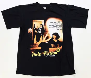 Retų Senovinių PRIEKALO skaitalas 2008 Marškinėliai 2000-ųjų Tarantino Travolta Uma Plėvelės M