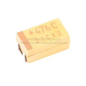 20PCS/pradinis originali pleistras tantalo kondensatorių 6032C 16V 47UF ± 10% TAJC476K016RNJ
