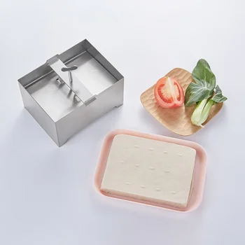 Zerodeko Pelėsis Namų Praktiškas Kepimo Maker Smulkintuvas Priemonė, Plastikiniai Tofu Slėgio Paspauskite Nerūdijančio Paspaudus Sūris