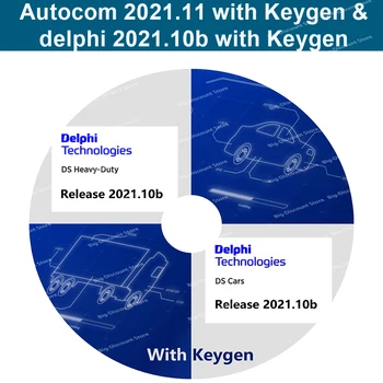 Auto coms 2021.11 su Keygen automobilių, sunkvežimių skaitytuvas del phi 2021.10 b su Keygen naujausia diagnostikos įrankiai paramos U-disko arba CD OBD2
