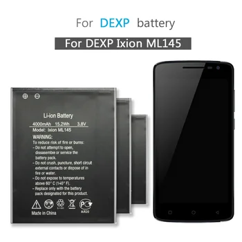 Mobiliojo Telefono Baterija 4000mAh Už DEXP Ixion ML145 Ištraukti SE
