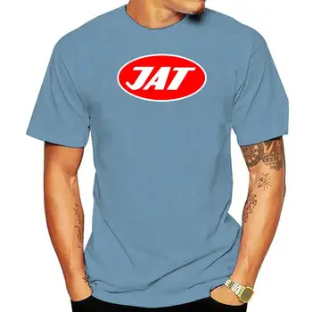 JAT 80-ųjų Retro Logotipą, Jugoslavijos oro Linijų Aviacijos T-Shirt