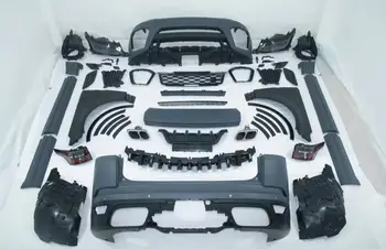 Automobilių Kėbulo rinkinys, Priekiniai Galinis Bamperis Supa Žemės Range Rover Sport 14-17 atnaujinti SVR 2021 priekinis žibintas užpakalinis žibintas mudguard