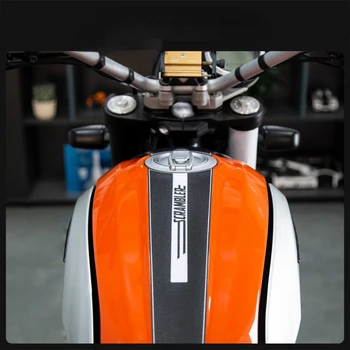Aukštos kokybės Motociklo Bakas Traukos Pusėje Mygtukai Dujų Kuro Kelio Danga Lipdukas Lipdukas Tinka Scrambler 800