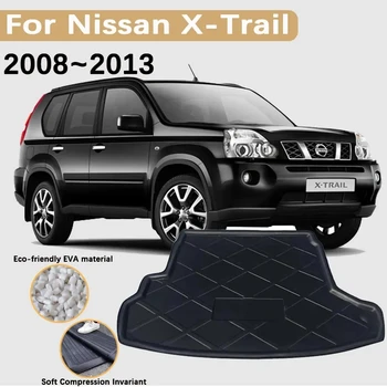 Automobilių Galinis Kamieno Kilimėliai Nissan X-Trail T31 2008~2013 2012 2011 Reikmenys Įkrovos Krovinių Vandeniui Kilimų EVA Medžiagos Saugojimo Padas