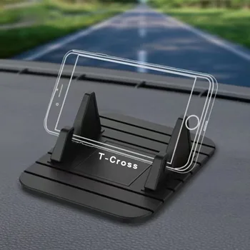 Silikono Automobilinis Telefono Laikiklis Navigacijos GPS Tylus, Universalus Laikiklis, volkswagen vw T-KIRSTI TCROSS Automobilių Reikmenys