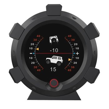 X95 Head-Up Display HUD GPS Transporto priemonės Greičio Ekranas Inclinometer Universalios Tvirtos