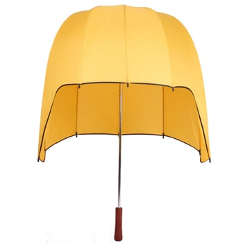 Anti-perkūnas vėjo stiklo pluošto šalmas, lauko sporto golfo skėtis skatinimo grybo formos skrybėlę dome skėtį nuo saulės lietaus pavara