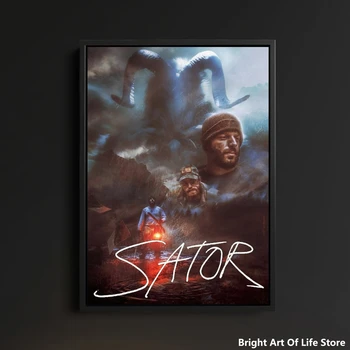 Sator (2021) Klasikinis Filmo Plakatus Padengti Star Photo Art Print Namų Sienų Tapybos Namų Dekoro Dovana (Be Rėmelio)