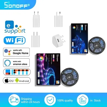 eWeLink SONOFF L3 Pro Led Juostelės RGBIC WiFi+Bluetooth Smart Led Valdiklis Protingo Namo Apdailos Darbus Su Alexa eWelink