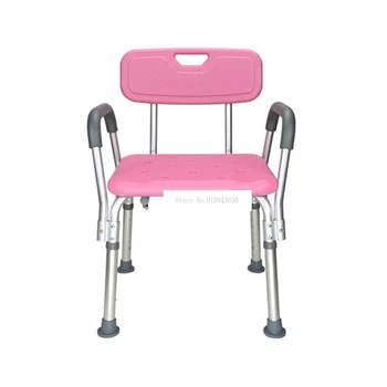 Anti-Slydimo Nėščia Moteris Vonios Kėdė Dušo Kėdė Su Atrama Reguliuojamo Aukščio Vonios, Dušo Kėdė Pagyvenę/Neįgaliesiems