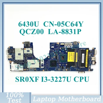 KN-05C64Y 05C64Y 5C64Y Su SR0XF I3-3227U CPU Mainboard LA-8831P 