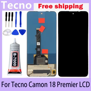 6.7 colių Originalus LCD Tecno Camon 18 Premier 