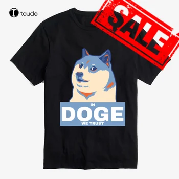 Į Doge Mes Tikime, Dogecoin Cryptocurrency T-Shirt
