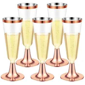 Plastikiniai Šampanas Fleitos Vyno Taure Daugkartinio Naudojimo Kilo Šalies Vyno Taures Už Šalies Kokteilis