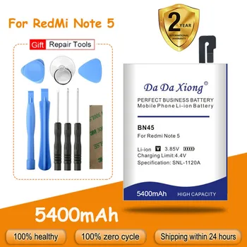 BN45 Baterija Xiaomi Redmi Pastaba Hongmi 5 Pakeitimas Li-ion Bateria + Nemokamas Įrankiai